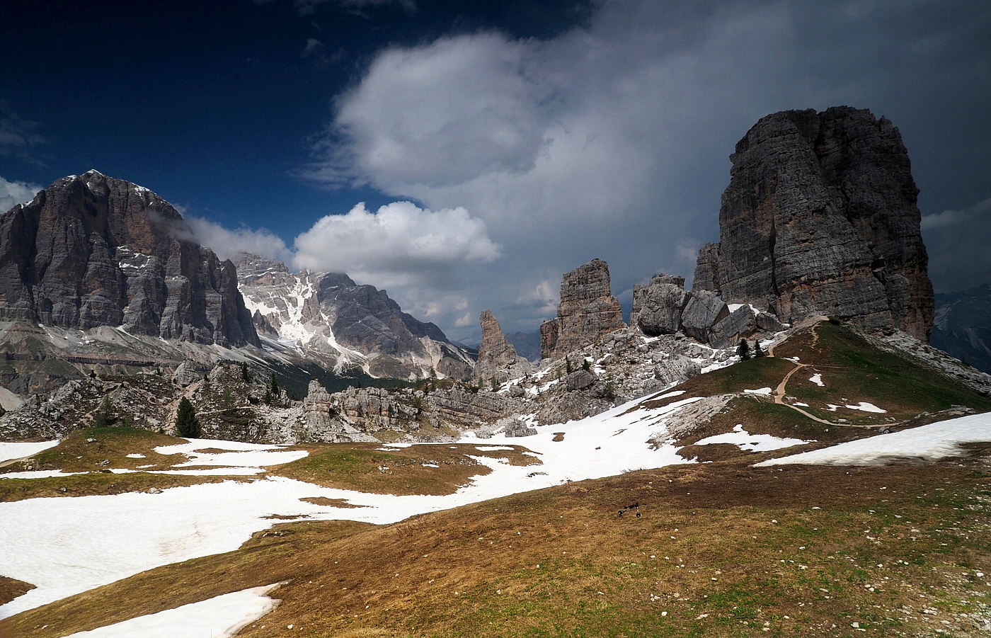 In den Dolomiten