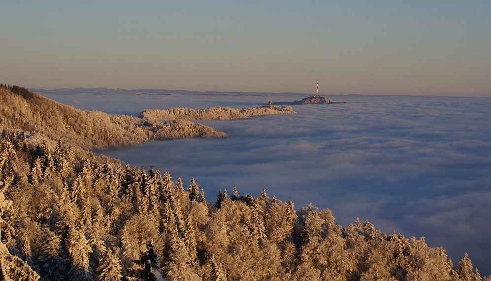 Über dem Nebelmeer