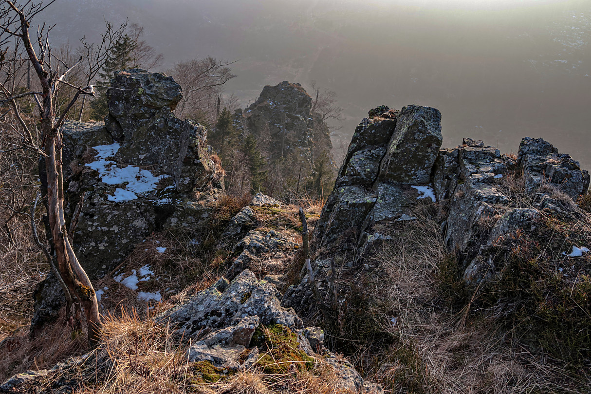 Hahnenkleeklippen im Harz