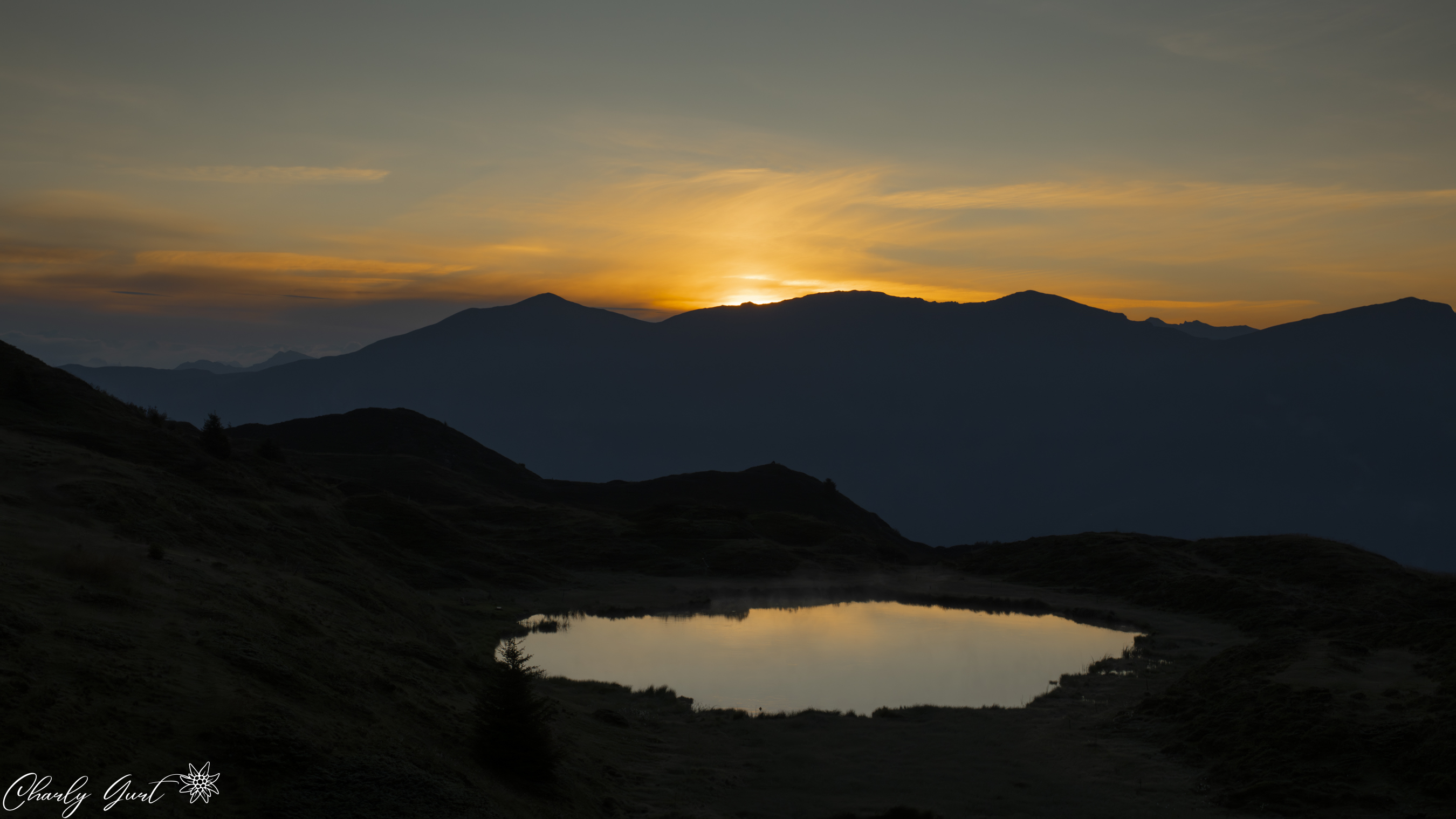 Die Stille am Bergsee