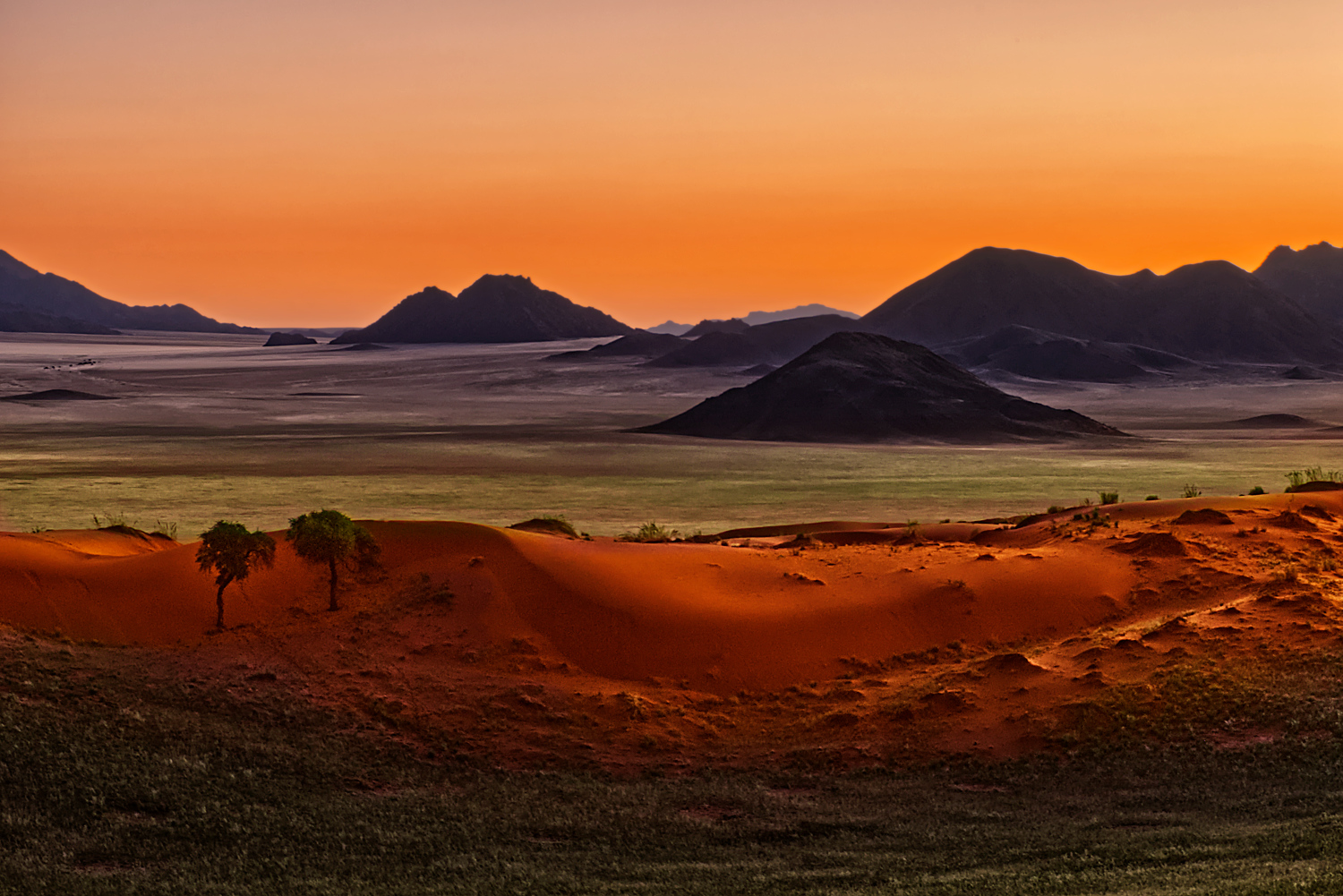Nachglühen im NamibRand Reserve