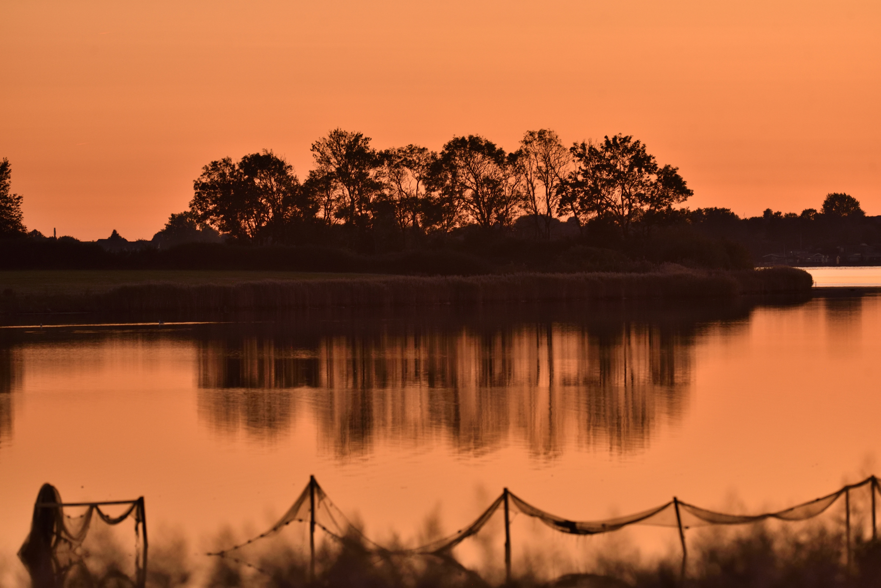 Abends am Kerteminde Fjord, Fünen, DK