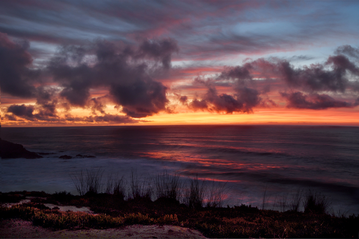 Sunset ...,