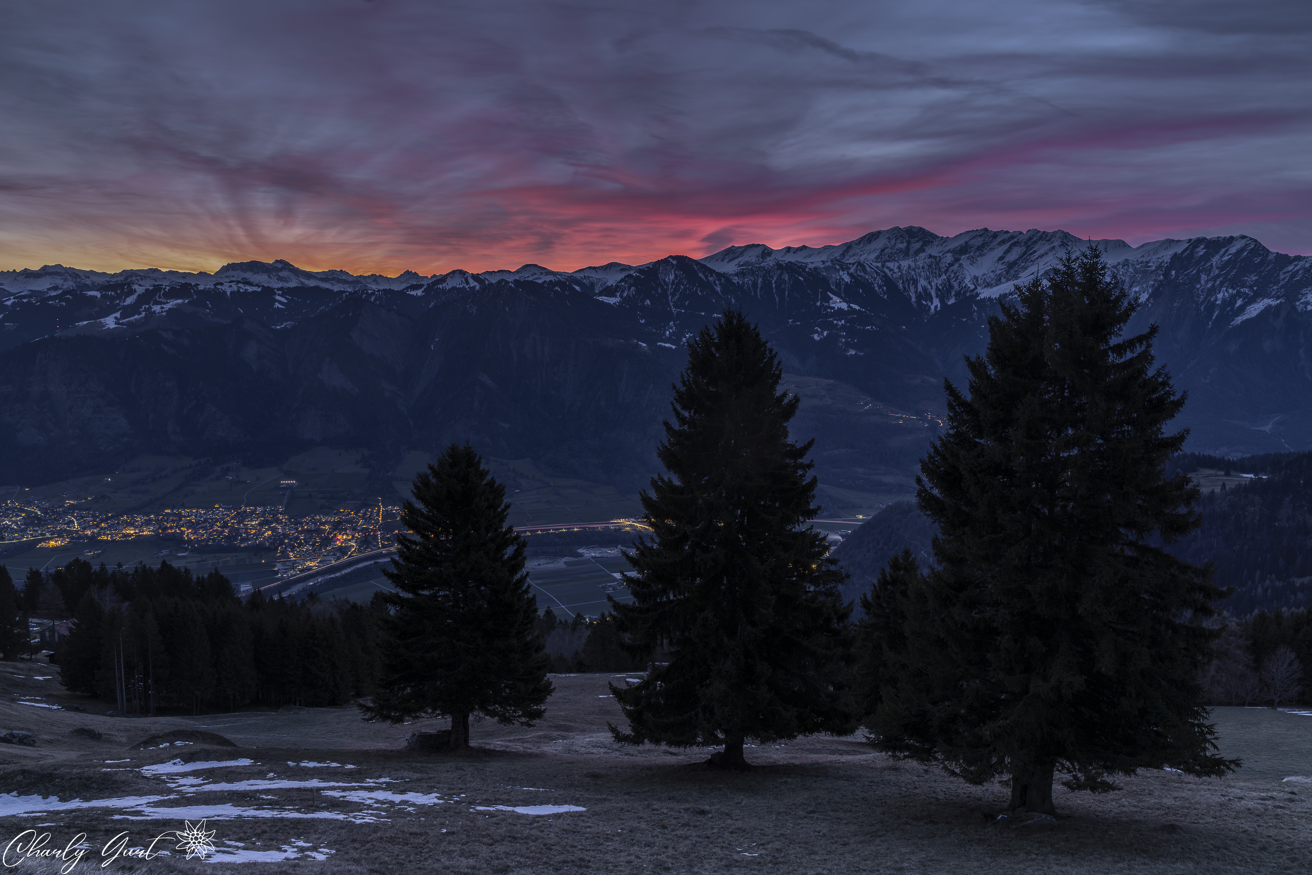 Blick ins Tal