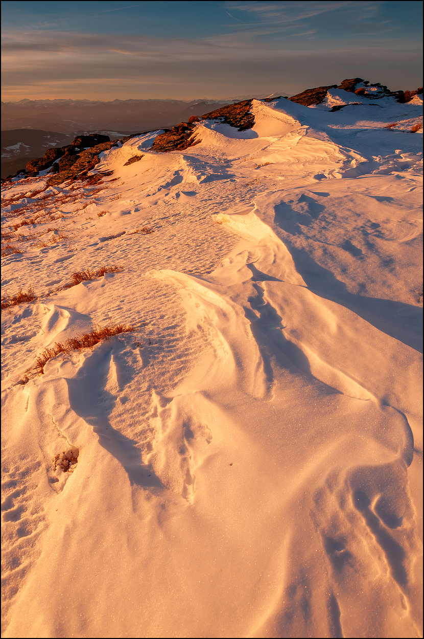 eiskalter Gegenwind