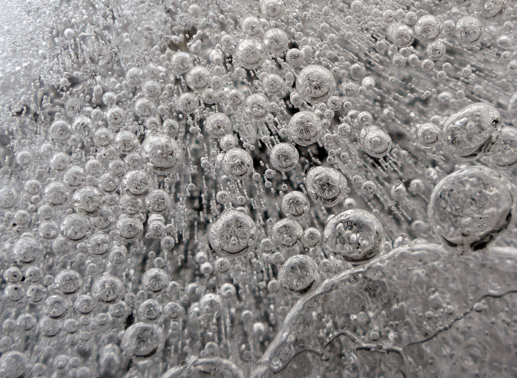 ... kleines Eis-Universum ...