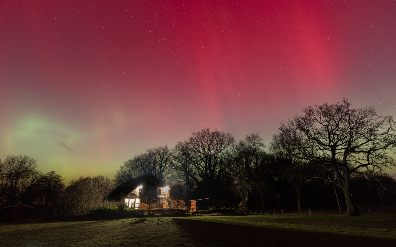 Warum zum Nordpol..?