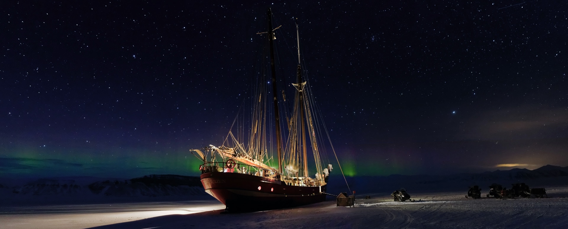 Die derzeitige Kälte und Wind lässt mich an Spitzbergen denken