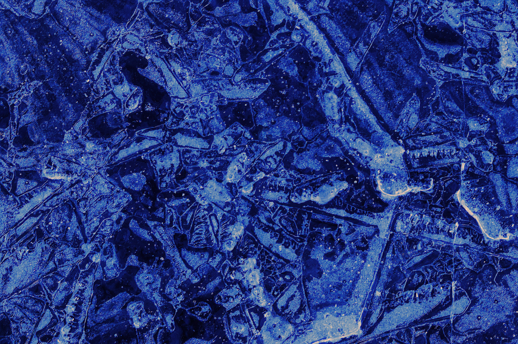 Deep Blue Ice