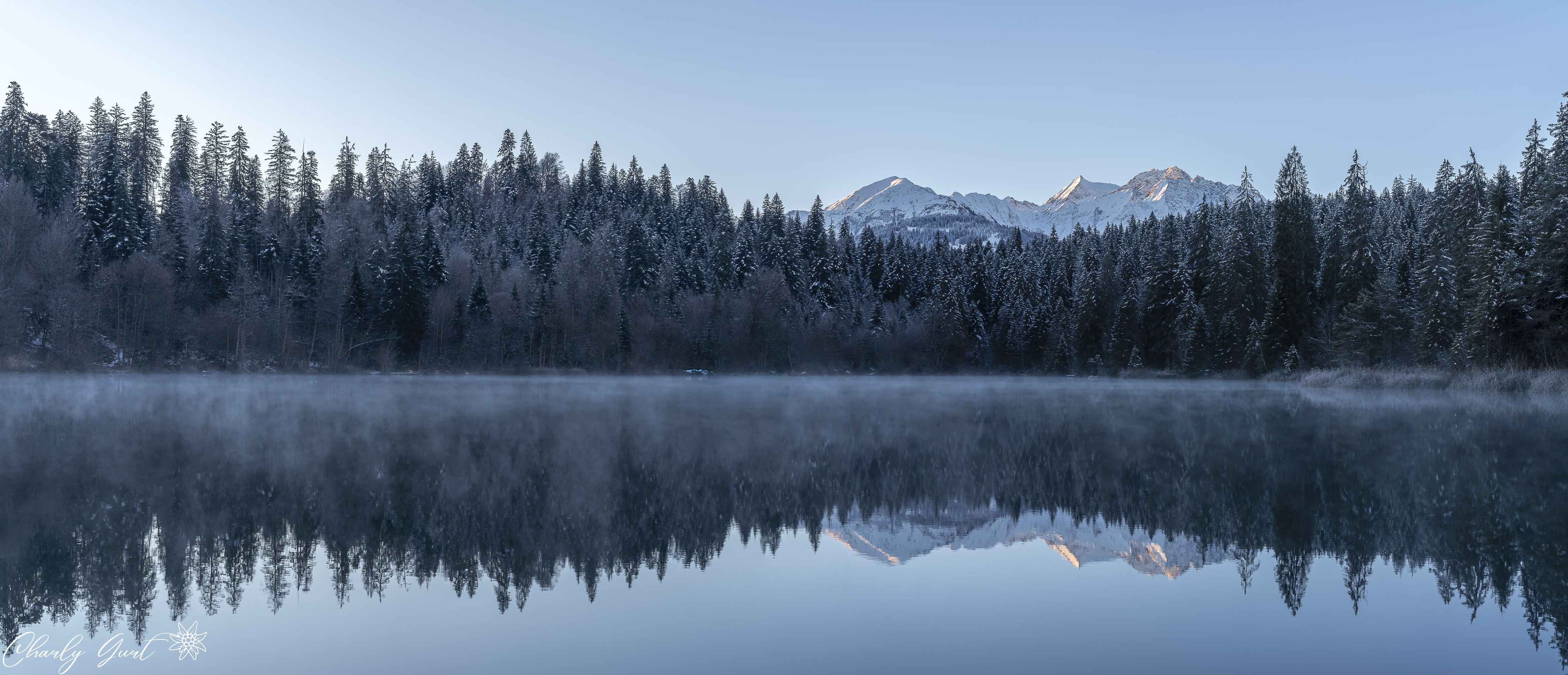 Mein letztes Winterbild von dem schönen Bergsee