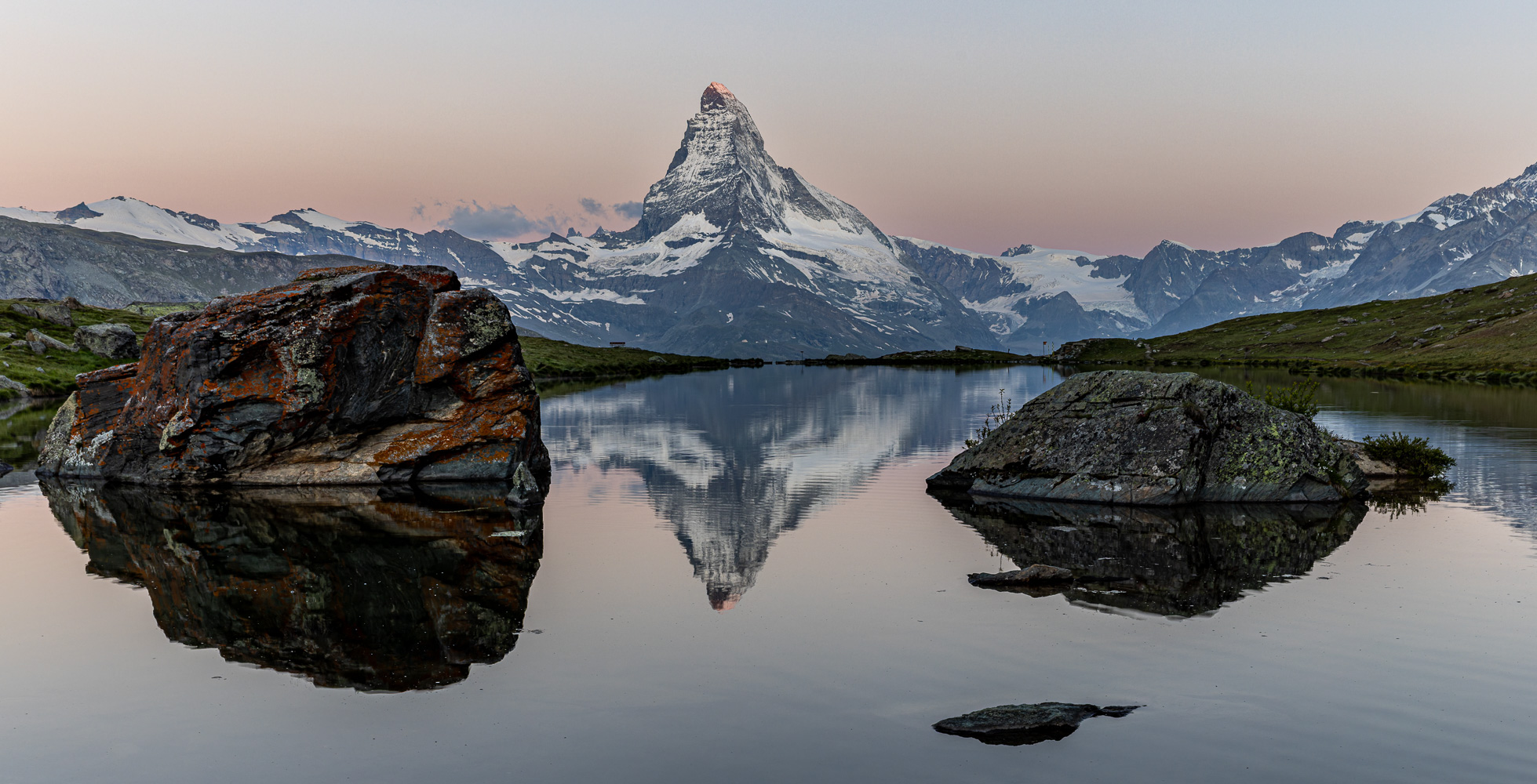 Blaue Stunde am Matterhorn