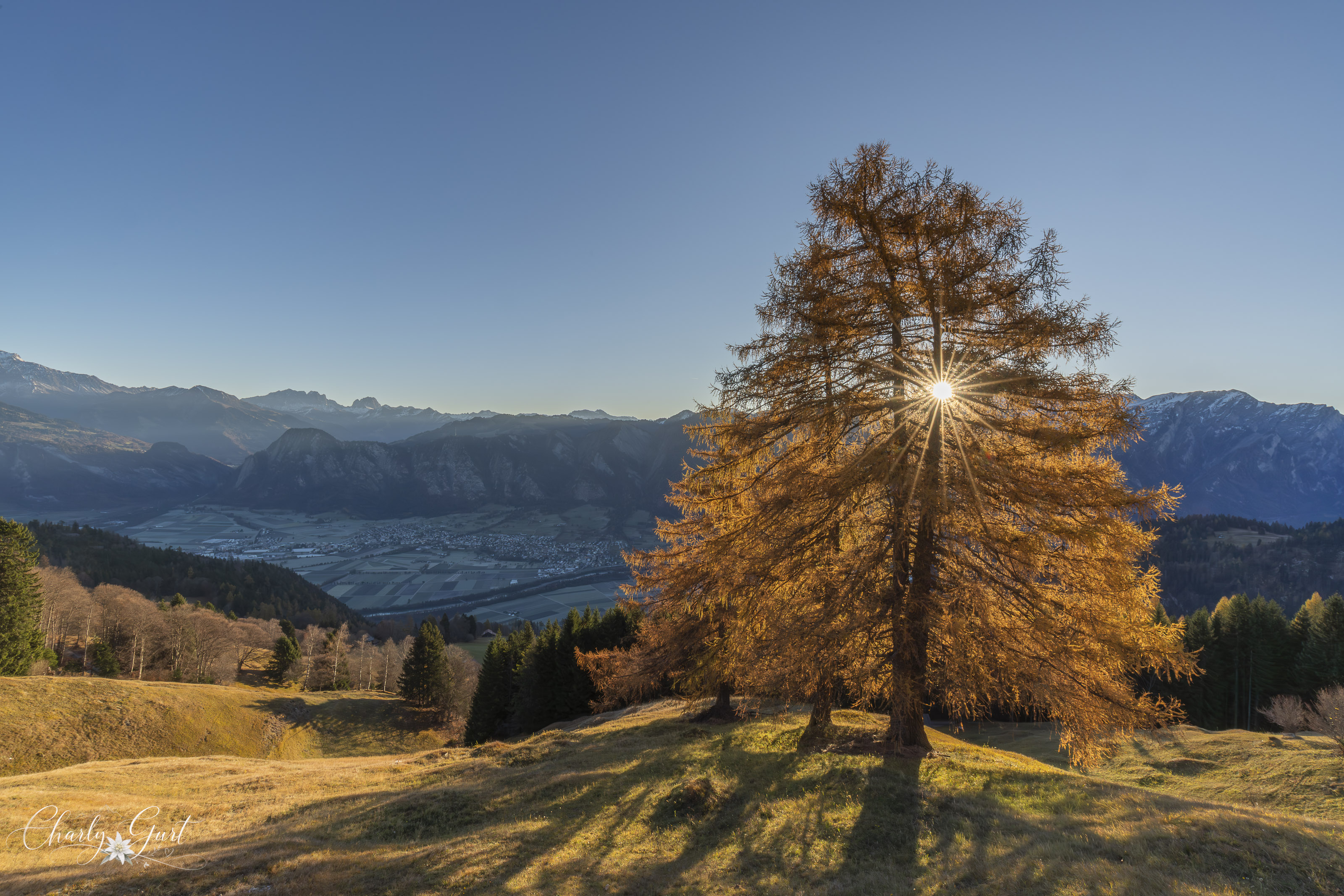 Wenn der Herbst die Alpen vergoldet