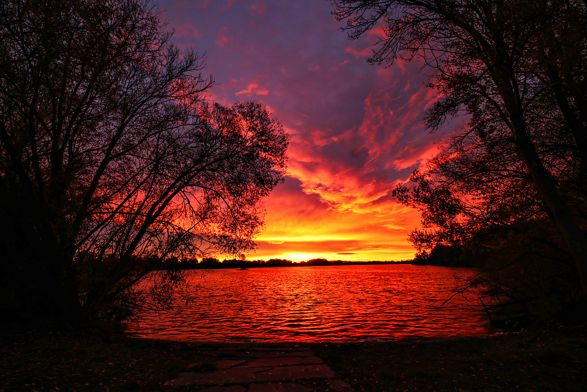 Was soll man zu so einem Morgenrot sagen!!??