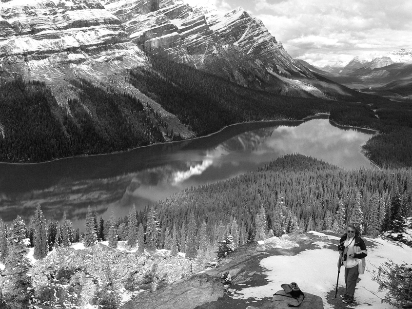 Banff - Peyto Lake - Versuch in SW