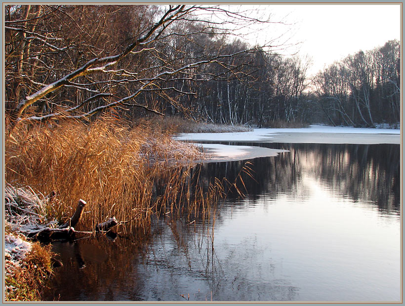 Winterstimmung am See  ND