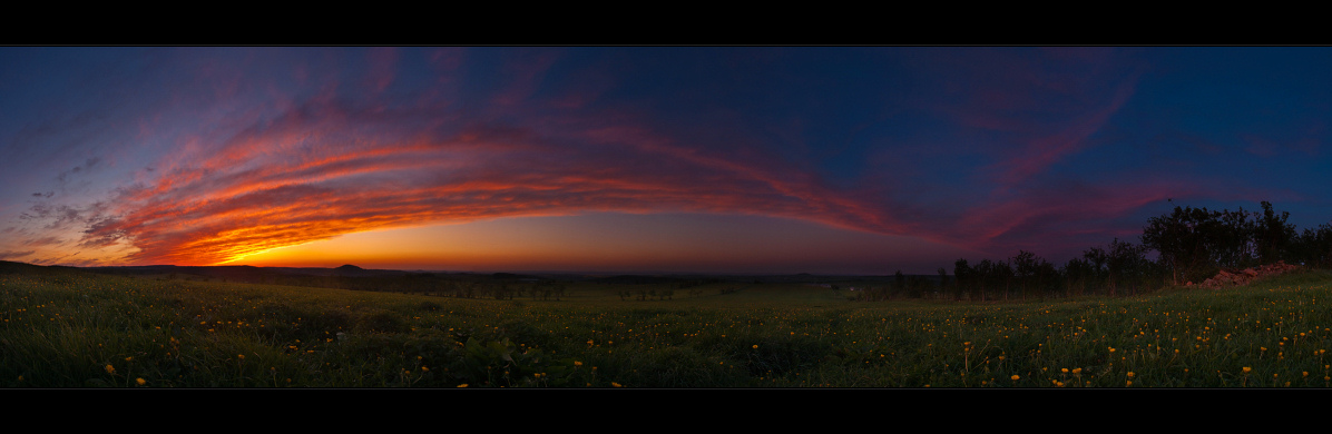 Sonnenuntergang Traugotthöhe
