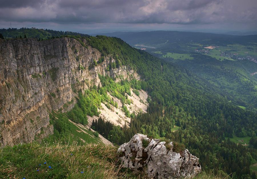 ~  Blick vom Mont d