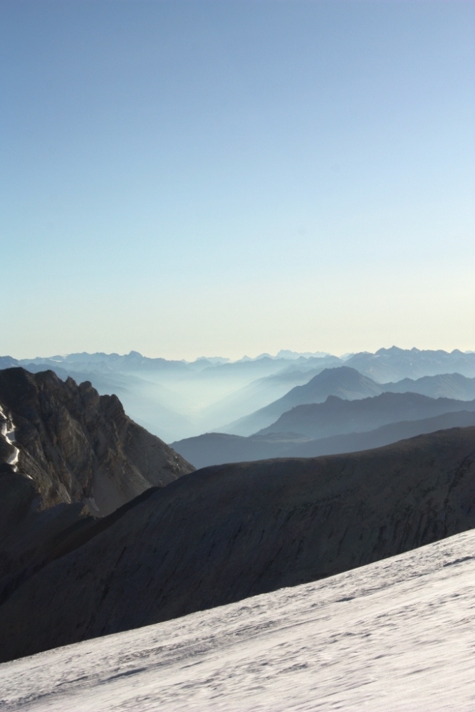 Morgenstimmung in den Alpen