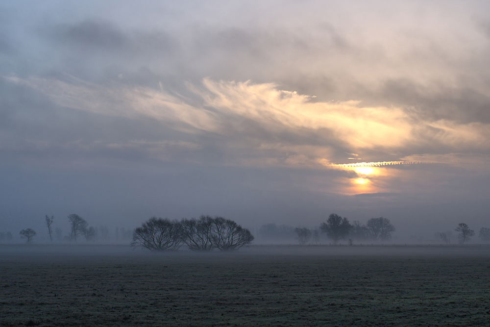 Spätherbstmorgen in der Altmark