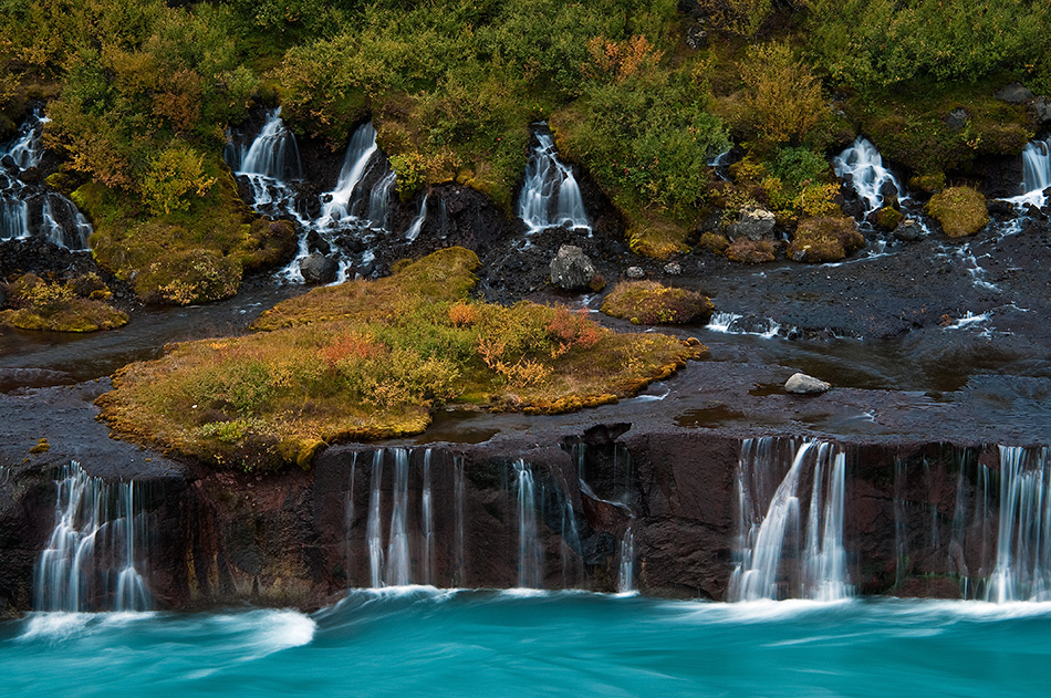 Hraunfossar zum 2.