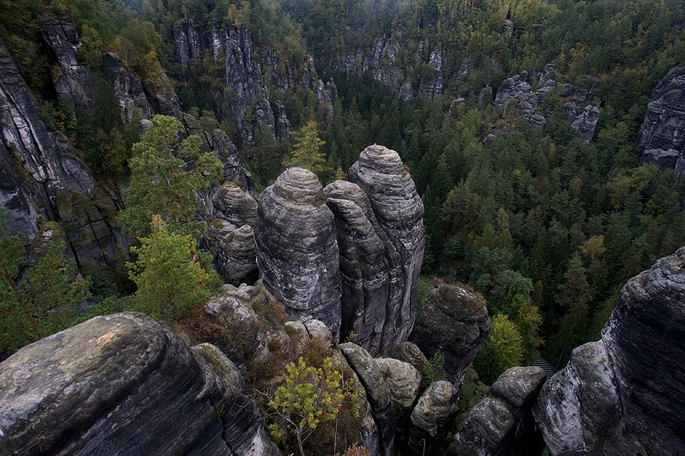 Felskessel in der Bastei