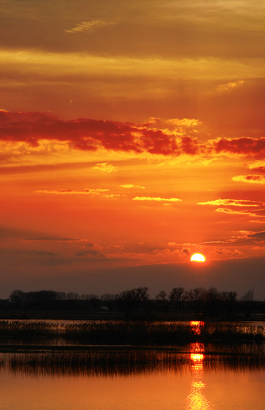 Abend am Fluß