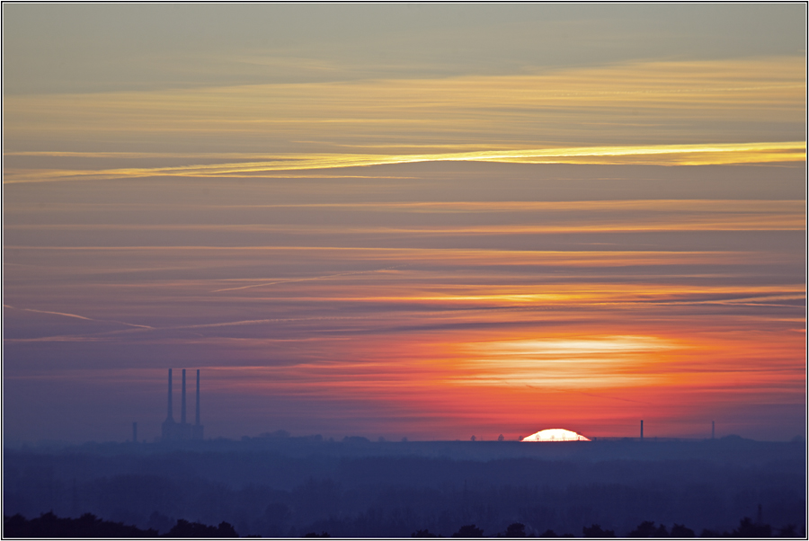 Industrie in der Landschaft