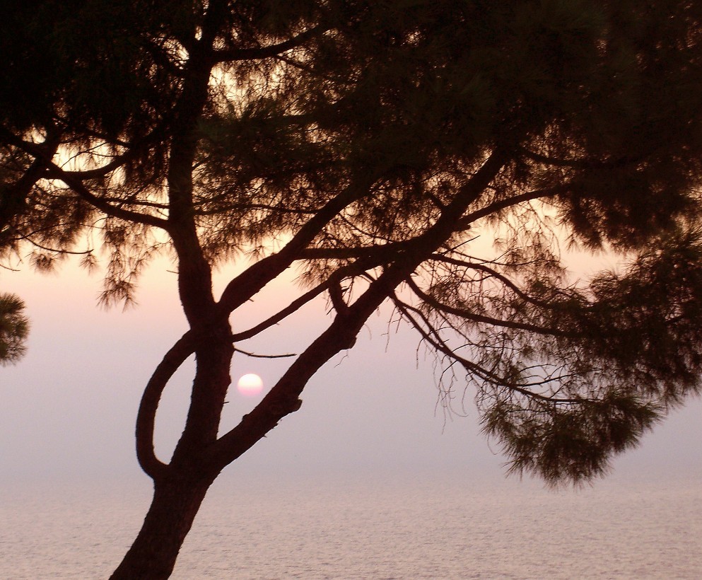 Sonnenuntergang in Kroatien