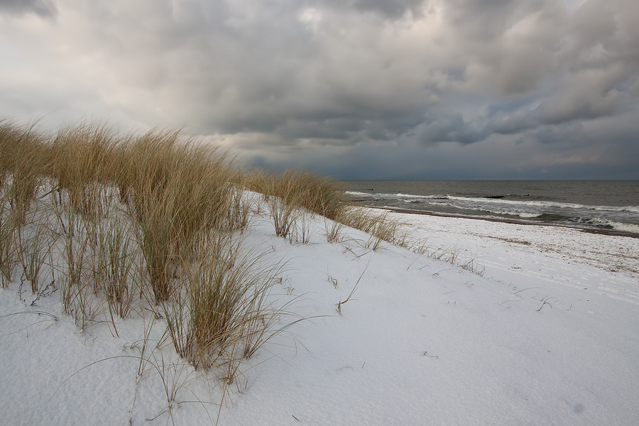 Winter am Ostseestrand