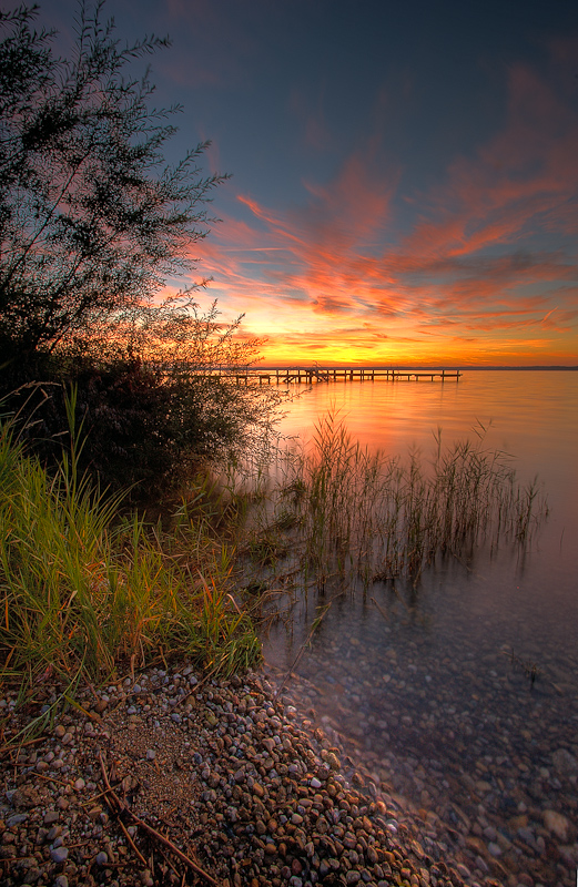 Sonnenaufgang am Chiemsee