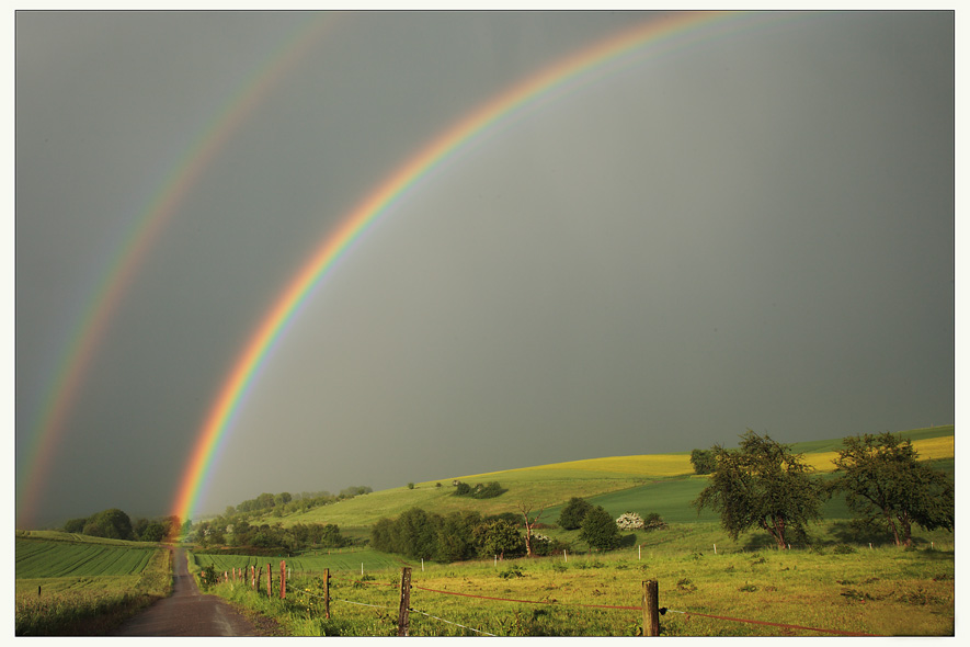 doppelter Regenbogen - KD