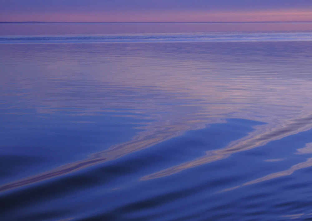 "blaue" Nächte auf dem Ladoga-See