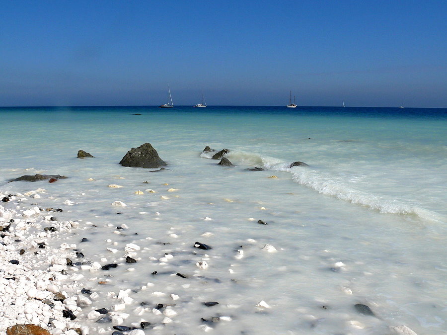 Ostsee an der Insel Mön