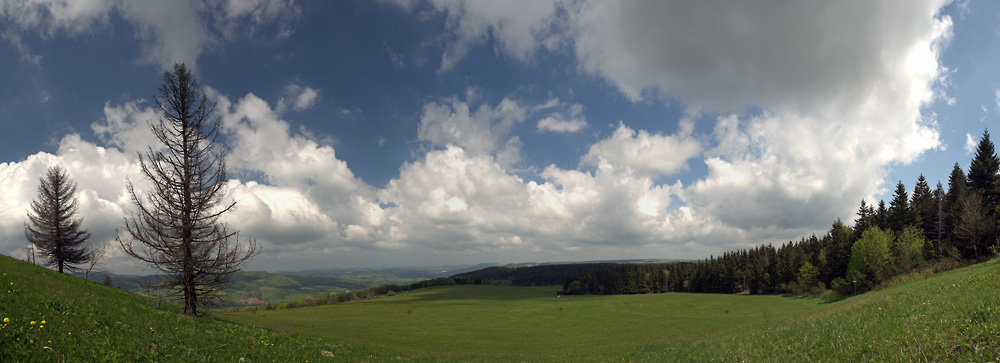 Blick über die Rhön