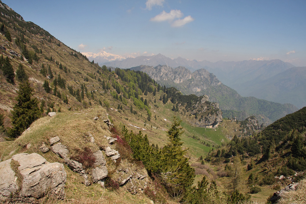 Blick vom Tremalzomassiv