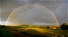 Abendlicher Regenbogen