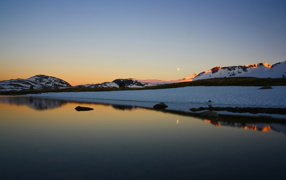 Abend in Norwegen