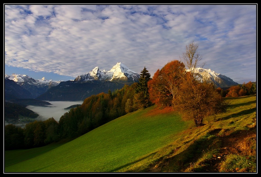 Watzmann im Herbst