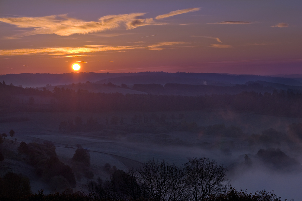 Kalt ist der Herbstmorgen