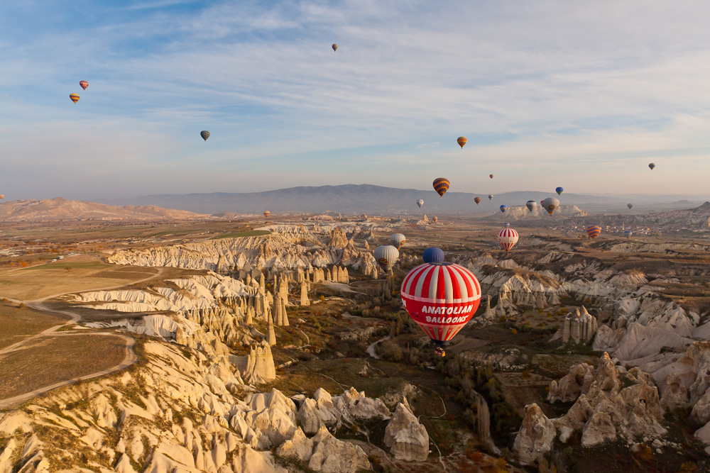 Ballonfahren in Kappadokien