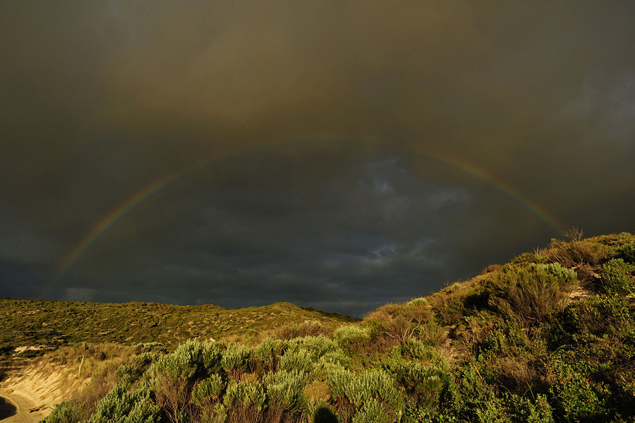 Schlechtwetterfront im Leeuwin Naturaliste NP