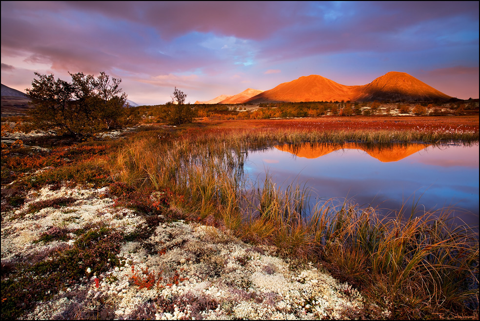 Rondane am Morgen ...