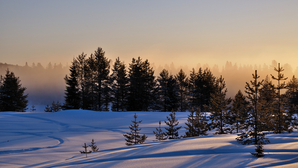 Winter in Schwedisch Lappland