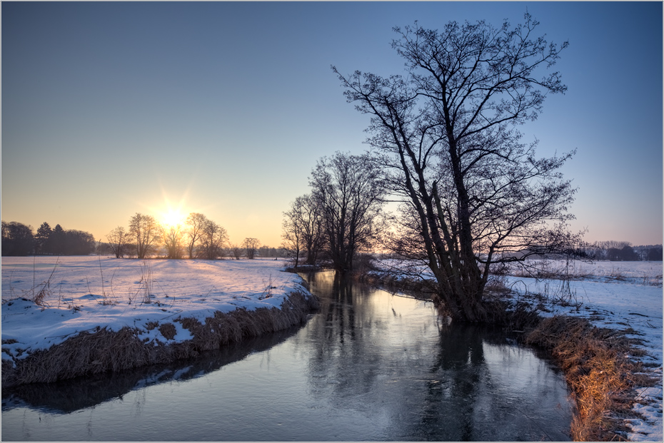 Winter an der Abens