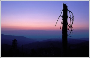 Blaue Stunde am Mooskopf, Baden Württemberg