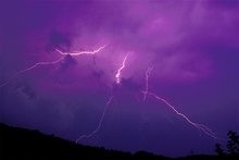 ...ein Donnerwetter im Oberpfälzer Jura...