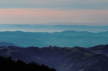 Blick auf die Vogesen