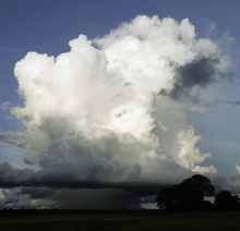 Tropische Gewitterwolke