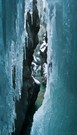 Eisgardine in der Klamm