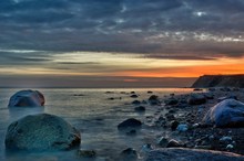 Lübecker Bucht zum Sonnenaufgang